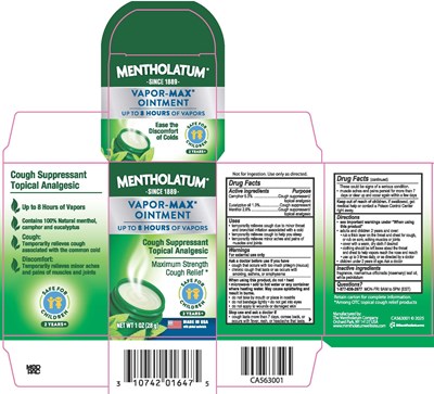 Image 1 (Ca563001   Mentholatum Vapor Max Ointment)